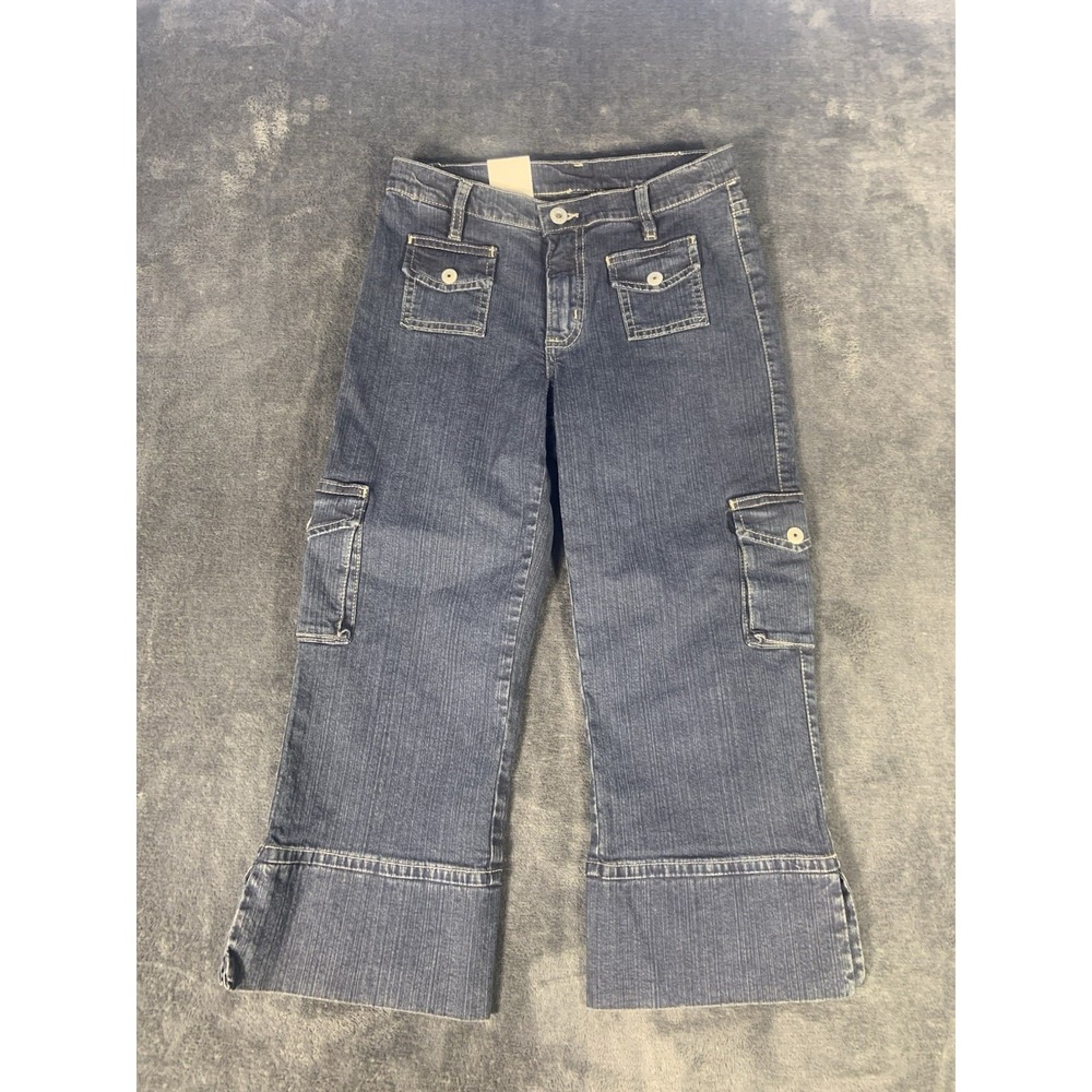 NWT Diesel Cargo Jeans Youth Size 12 Dark Blue